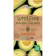Ansigtmaske Superfood Avocado 7th Heaven - 10 gram - Earth Kiss