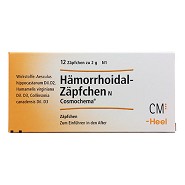 Hæmorrhoidal stikpille indh. 12 stk - 1 styk