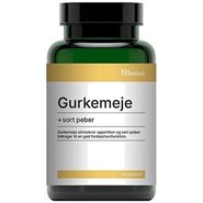 Gurkemeje + sort peber - 120 Kapsler - Mezina