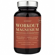 Nordbo WorkOut Magnesium - 90 Kapsler - NORDBO
