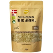 Ingrid Dansk ærtemel Økologisk - 300 gr - DAVA