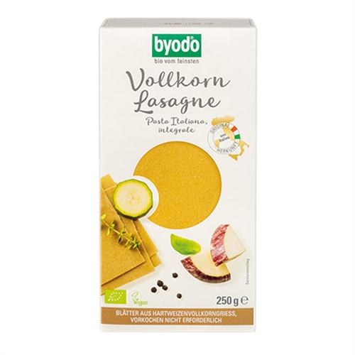 Lasagne fuldkorn Økologisk - 250 gr - Biogan