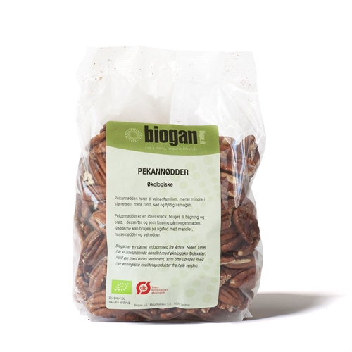 Pekannødder Økologisk - 400 Gram - Biogan
