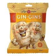 Ginger Candy (Gin Gins) Double Strength Hard - 150 gr - The Ginger People