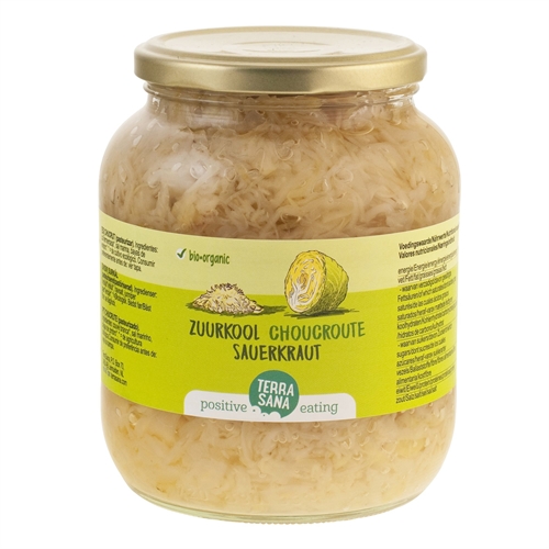 Surkål, Saurkraut, Vegan, Økologisk- 680 gr - Biogan