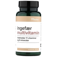 Mezina Ingefær multivitamin - 180 Tabletter - Mezina
