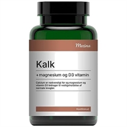 Kalk med Magnesium og D3-vitamin - 180 Tabletter - Mezina
