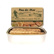 Makrel i olivenolie, fanget bæredygtig Spanien - 120 gr -  Pan do Mar