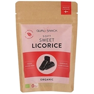 Soft Sweet Licorice Økologisk - 100 gr - Guru Snack