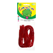 Snørebånd hindbær glutenfri Økologisk - 75 gram - Candy Tree