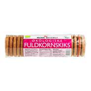 Fuldkornskiks , Økologisk - 250 Gram - Madame Butterfly