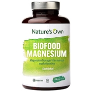 Biofood Magnesium - 120 Tabletter - Natures Own