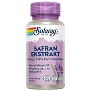 Safran ekstrakt - 30 Kapsler - Solaray