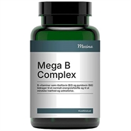 Mega B Complex - 120 Kapsler - Mezina