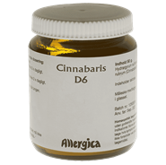 Cinnabaris D6, trit - 50 gr - Allergica