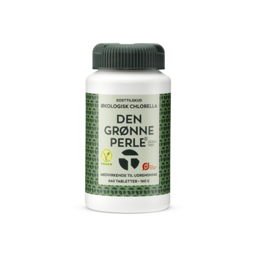 Chlorella Økologisk – 640 Tabl. - Den Grønne Perle