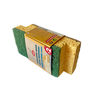 Rengøringssvamp 2 stk - 1 pakke - Biogan