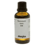 Stannum met. D6 - 50 ml - Allergica