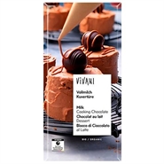 Vivani mælkechokoladeovertræk 35% Økologisk - 150 g - Vivani