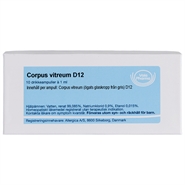 Corpus vitreum D12 - 10 ampuller - Allergica