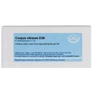 Corpus vitreum D30 - 10 ampuller - Allergica