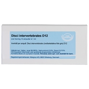 Disci intervertebrales D12 - 10 ampuller - Allergica