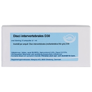 Disci intervertebrales D30 - 10 ampuller - Allergica