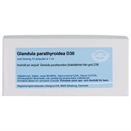 Glandula parathyroidea D30 - 10 ampuller - Allergica