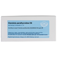 Glandula parathyroidea D6 - 10 ampuller - Allergica