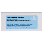 Glandula suprarenalis D6 - 10 ampuller - Allergica