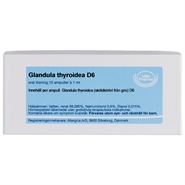 Glandula thyroidea D6 - 10 ampuller - Allergica