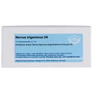 Nervus trigeminus D6 - 10 ampuller - Allergica