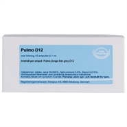 Pulmo D12 - 10 ampuller - Allergica