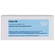 Pulmo D6 - 10 ampuller - Allergica