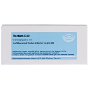 Rectum D30 - 10 ampuller - Allergica