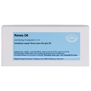 Renes D6 - 10 ampuller - Allergica
