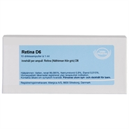 Retina D6 - 10 ampuller - Allergica