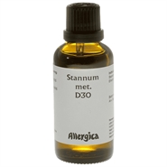 Stannum met. D30 - 50 ml - Allergica