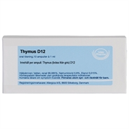 Thymus D12 - 10 ampuller - Allergica