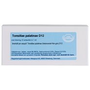 Tonsillae palatinae D12 - 10 ampuller - Allergica
