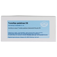 Tonsillae palatinae D6 - 10 ampuller - Allergica