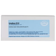 Urethra D12 - 10 ampuller - Allergica