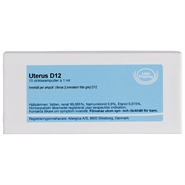 Uterus D12 - 10 ampuller - Allergica