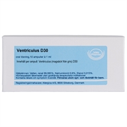 Ventriculus D30 - 10 ampuller - Allergica
