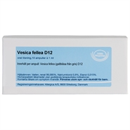 Vesica fellea D12 - 10 ampuller - Allergica