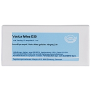 Vesica fellea D30 - 10 ampuller - Allergica