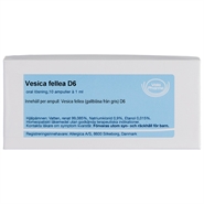 Vesica fellea D6 - 10 ampuller - Allergica