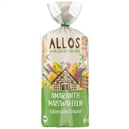 Majsgaletter med italienske Økologisk urter - 115 gram - Allos