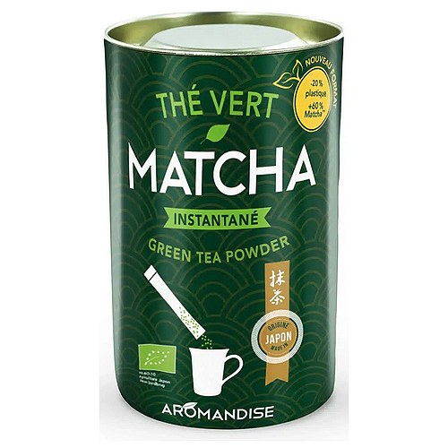 Matcha instant te sticks Økologisk - 20 x 1 gram - Aromandise