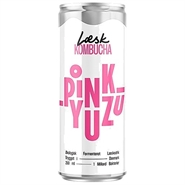 Læsk Kombucha Pink Yuzu Økologisk - 250 ml - Læsk